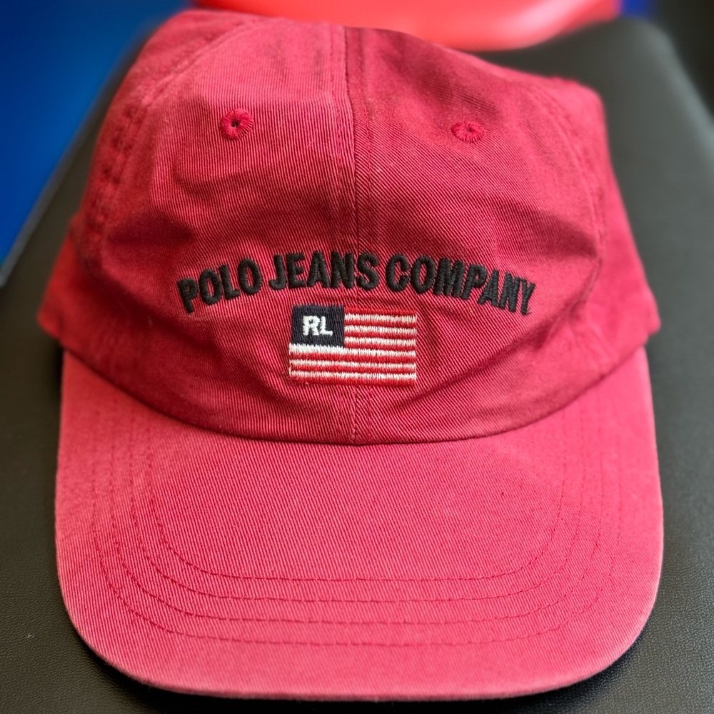 Ralph Lauren Polo Jeans Red Hat